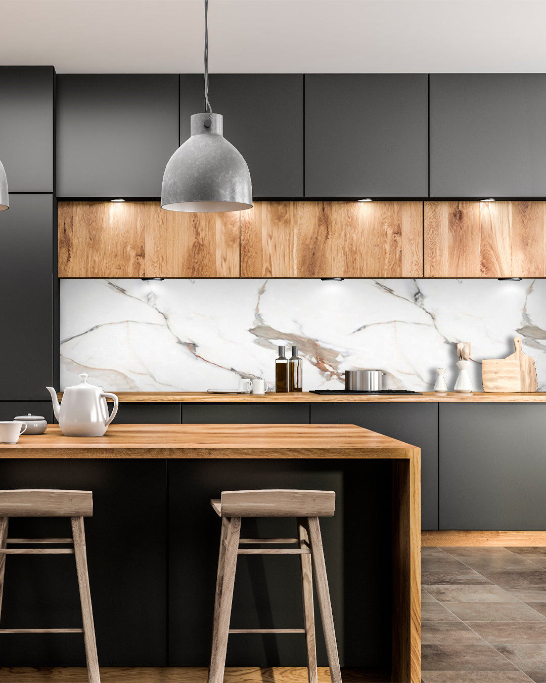 Marmoroptik Alternative zu Badfliese/Garden Of Eden V-04