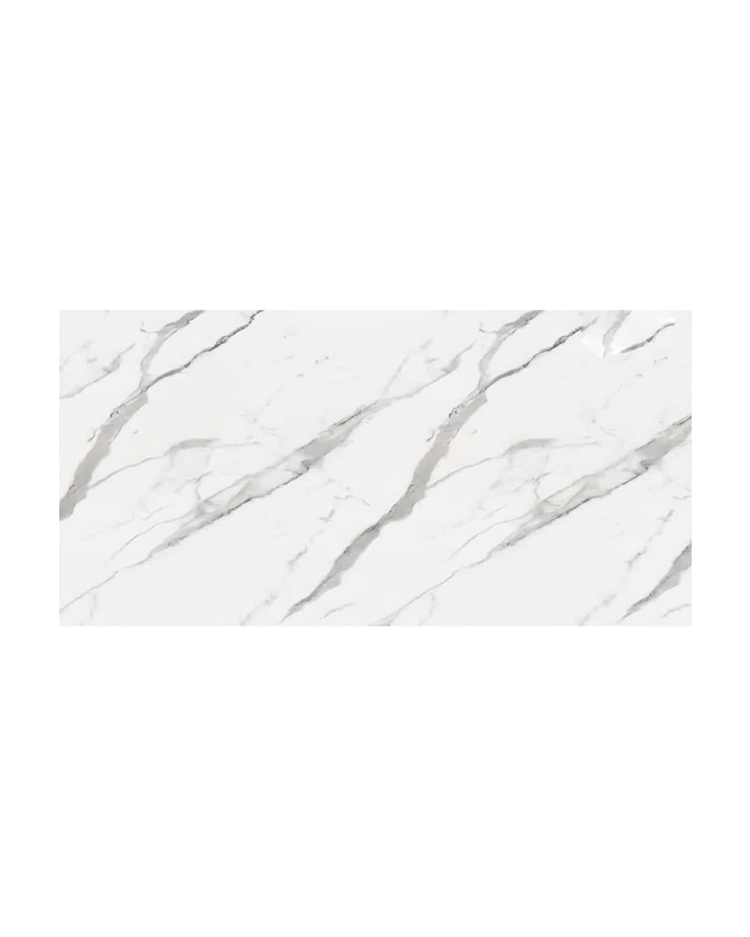 Marmoroptik Alternative zu Badfliese/Küchenfliese Ice Berg Grey New 122x260 cm