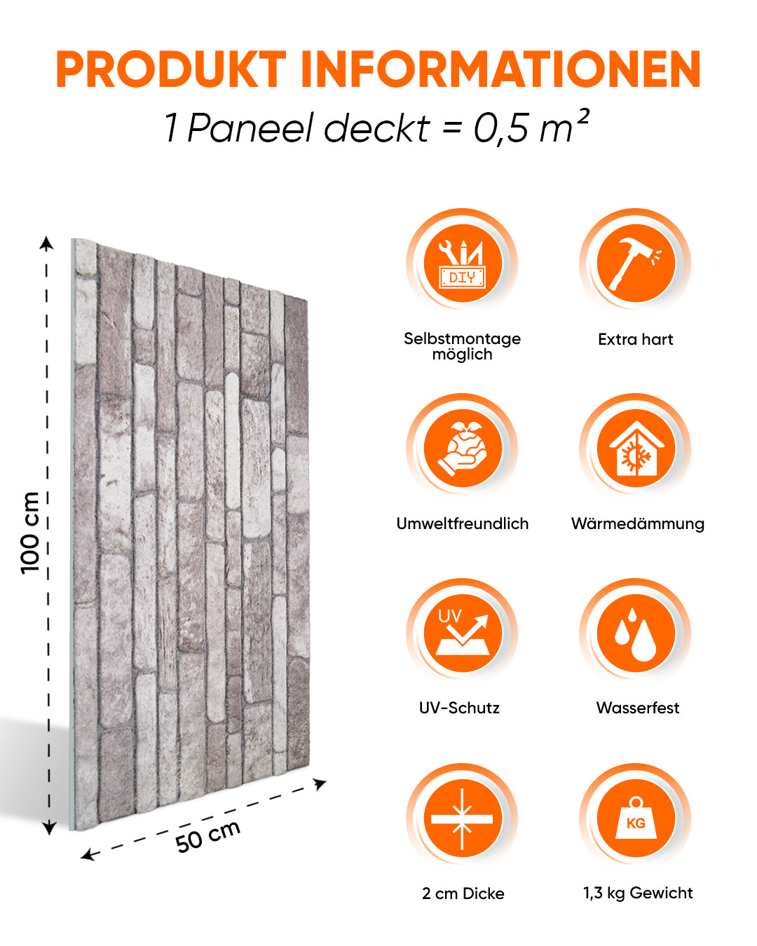 Creamy Dream Item: N-04 Thin brick wall paneling