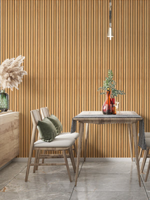 Holzleistenoptik Paneele (100x50cm)