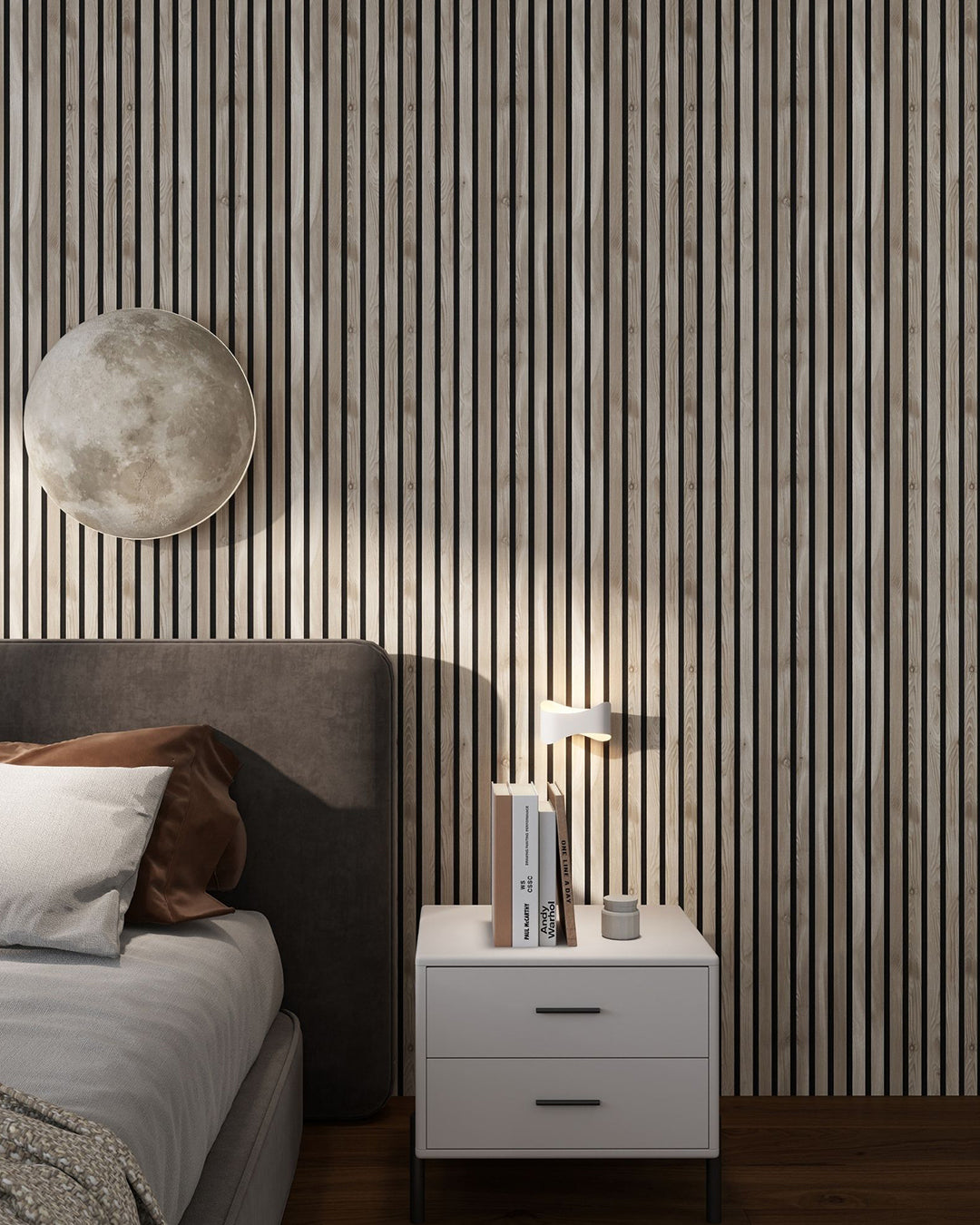 Akustik Holz Wandpaneele 60x120 cm