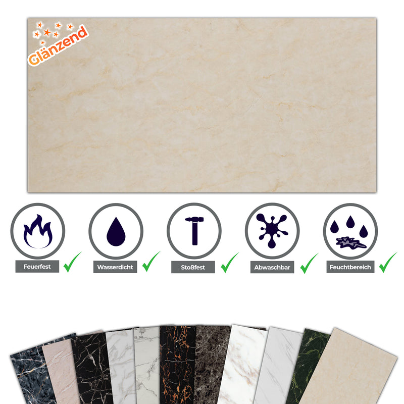 Marble look alternative to bathroom tiles/kitchen tiles vanilla