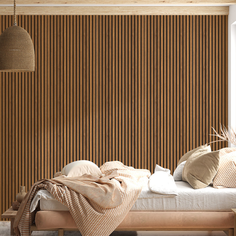 Akustik Wandpaneele aus Holz von Wallnut