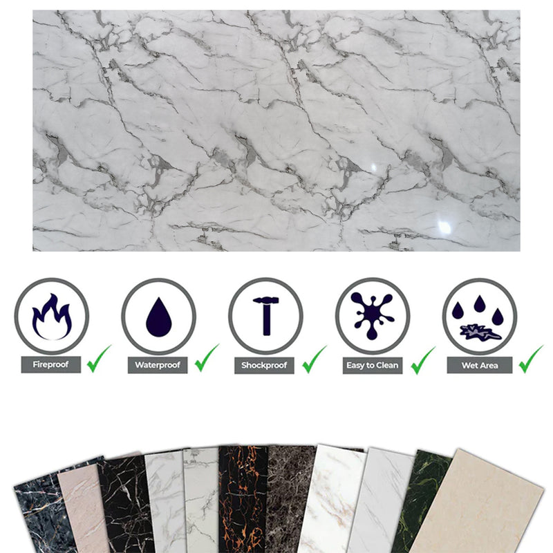 Marble Look Alternative Bathroom Tile/Arctic Breeze UV-14 120X60 CM