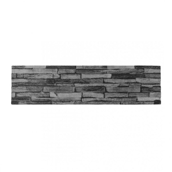 Black Charcoal Item: A-09 Antique Stone Wall Paneling