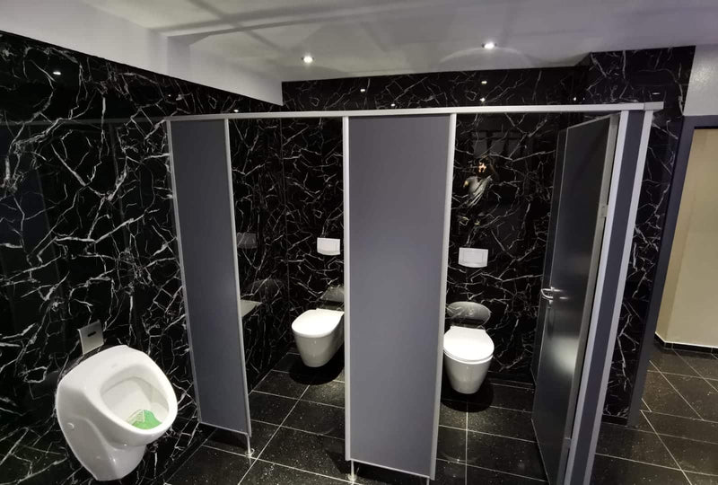 Marble look alternative to bathroom tile/kitchen tile Black White