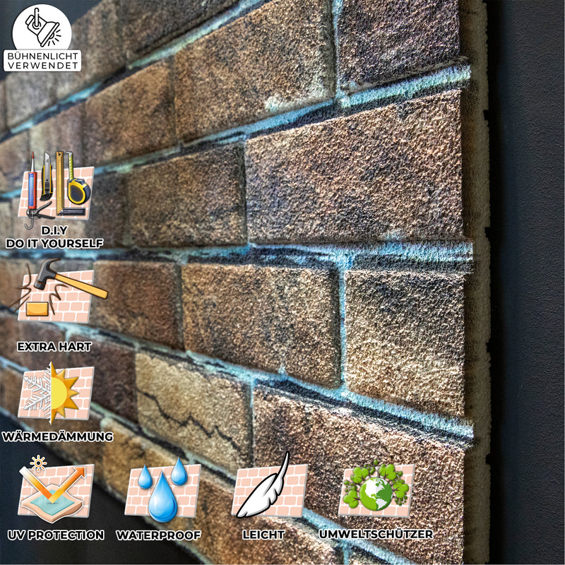 Desert Shade Item: T-1809 Brick Wall Panel 