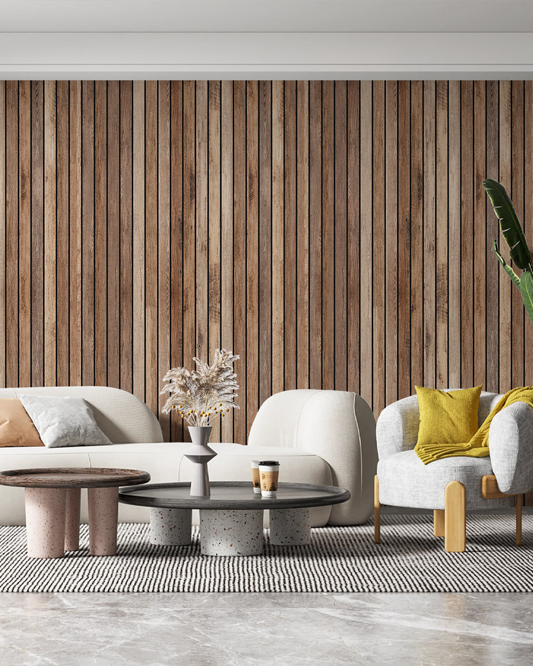 AL-102 3D-Akustische Styroporplatten (270x25cm) 3 Stück