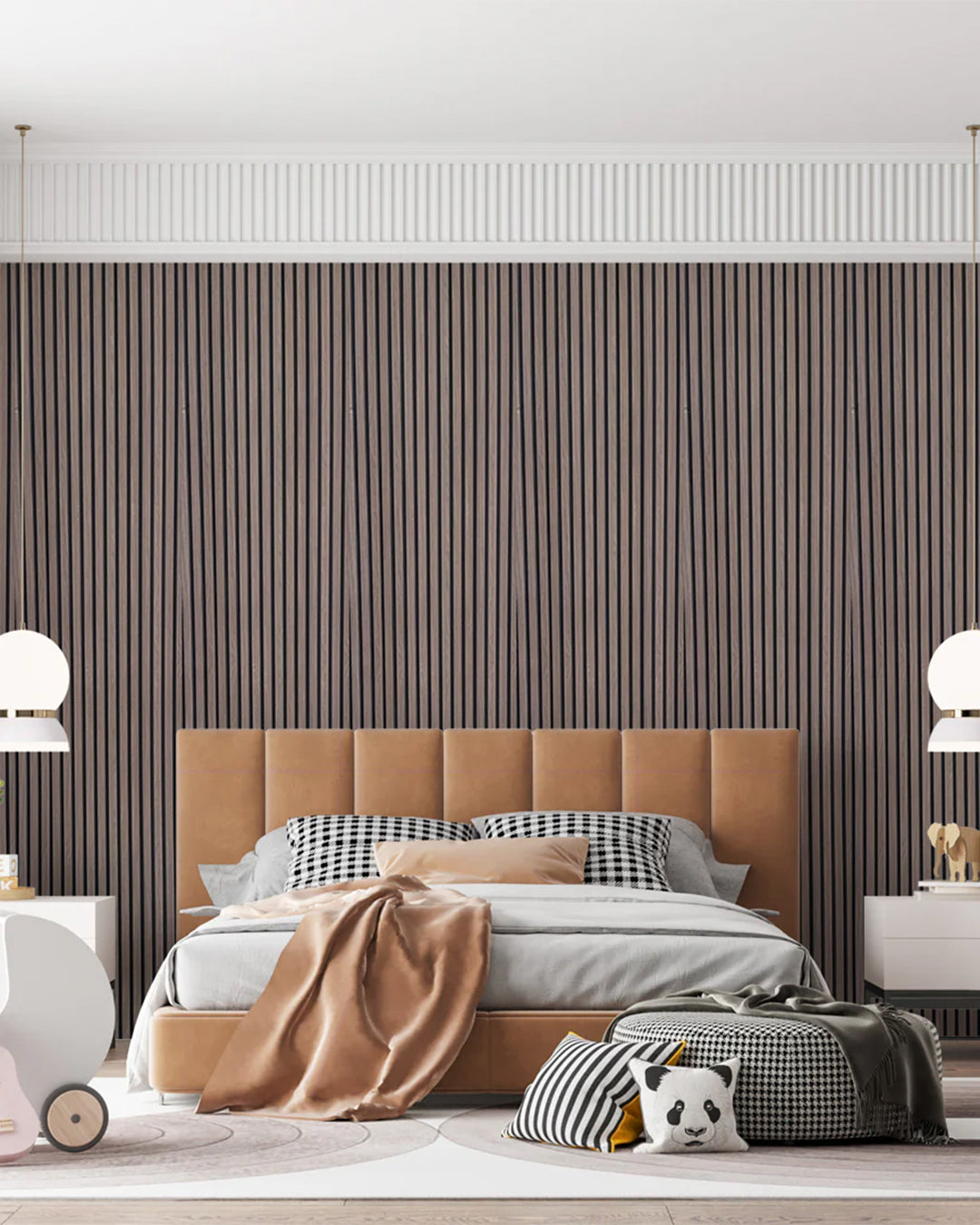 AL-110 3D-Akustische Styroporplatten (25x270cm) 3 Stück
