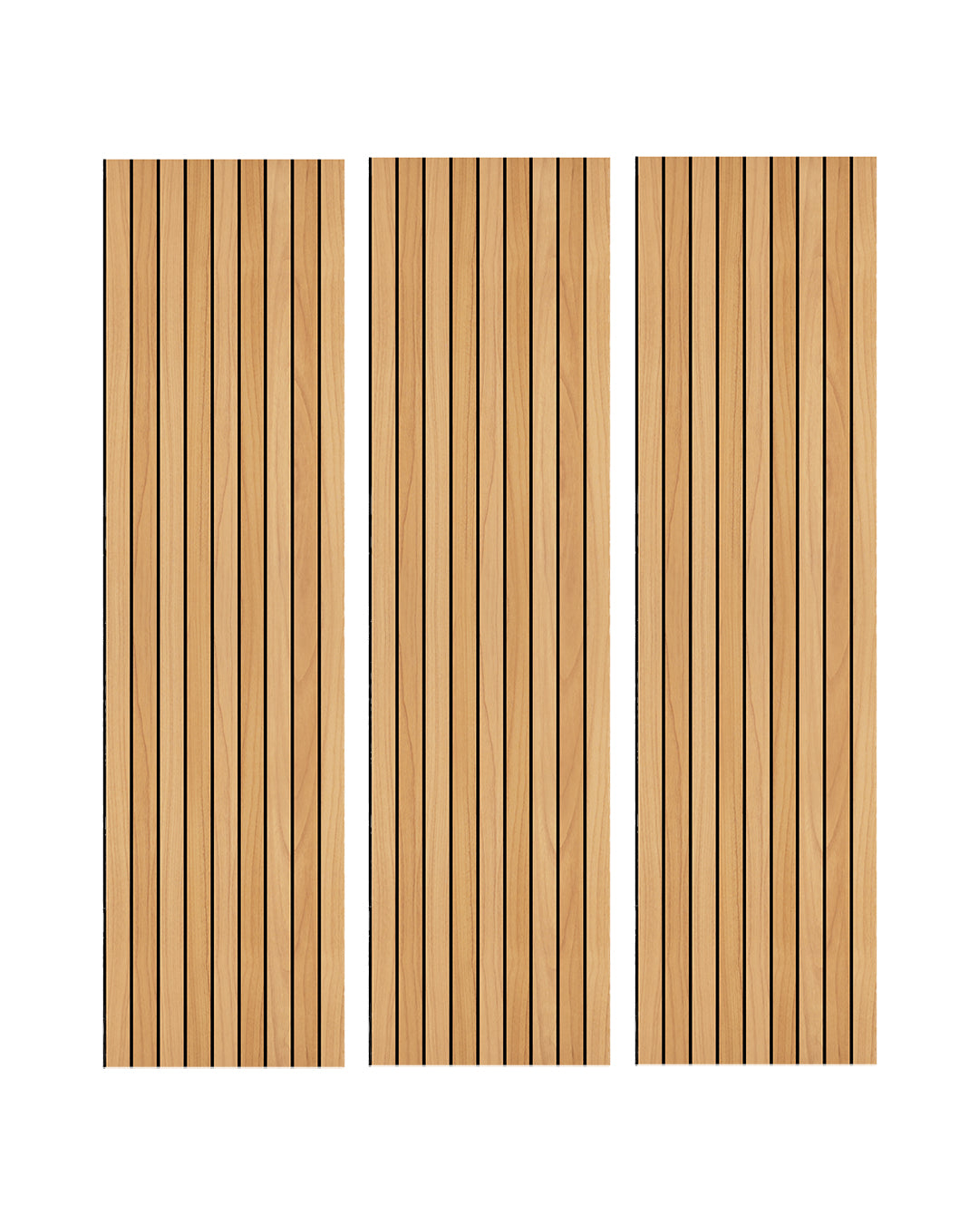 AL-101 3D akoestische piepschuimpanelen (270x25cm) 3 stuks 