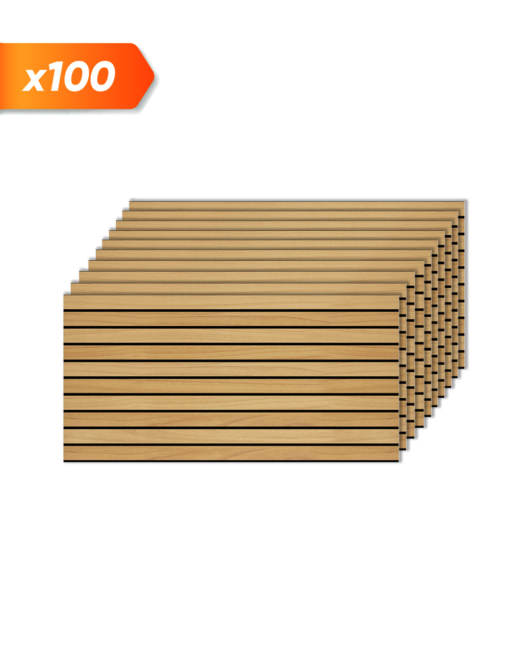Wood Strip Look Panels Item: AP-01 Wall Cladding 