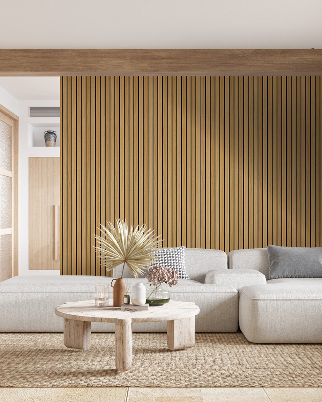 Holzleistenoptik-Paneele Artikel: Light Wood AP-01 Wandverkleidung