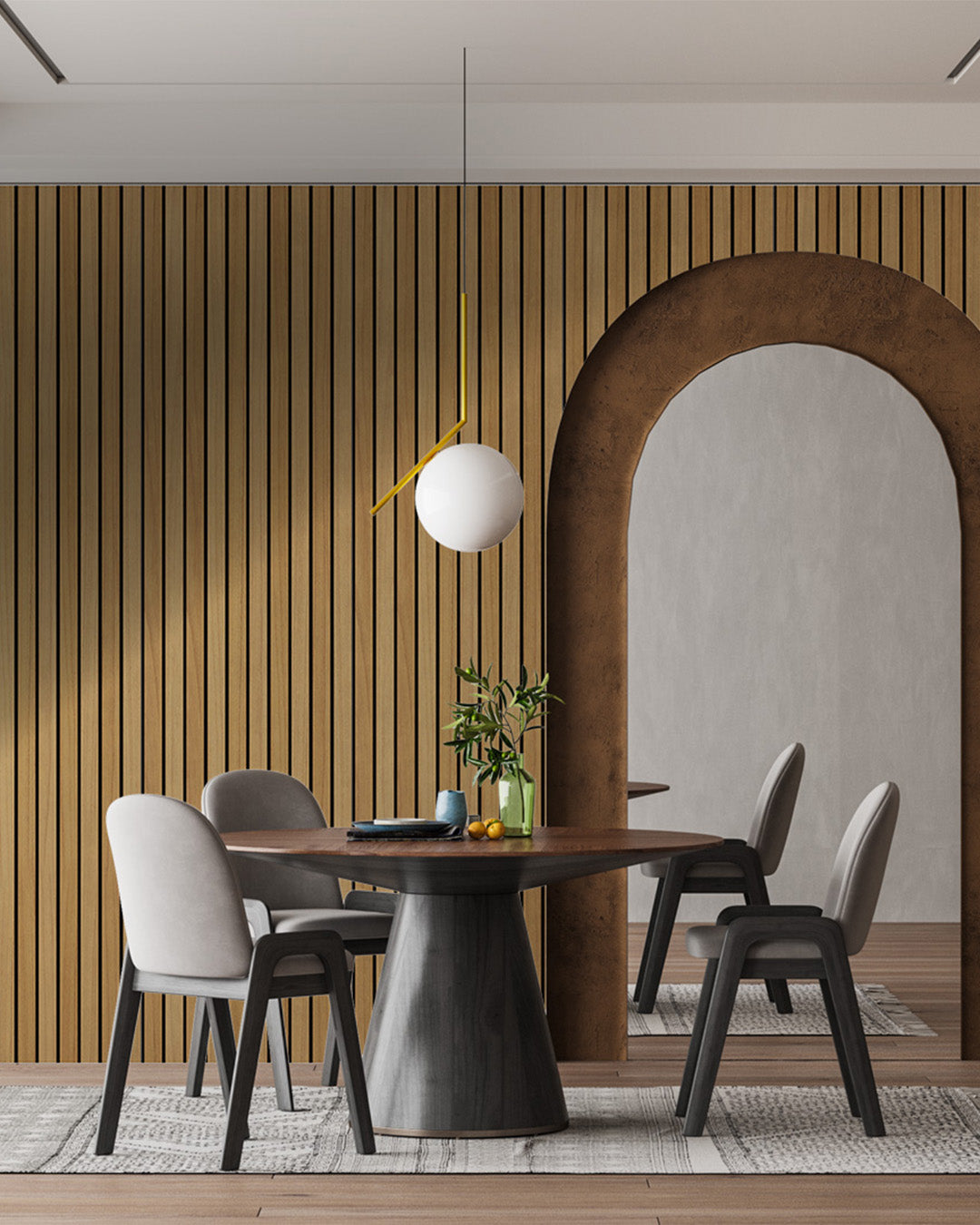 Wood Strip Look Panels Item: AP-01 Wall Cladding 