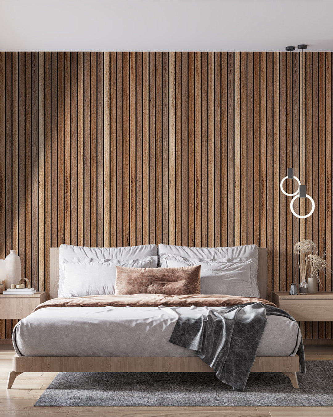 Holzleistenoptik-Paneele Artikel: Dark Wood AP-02 Wandverkleidung