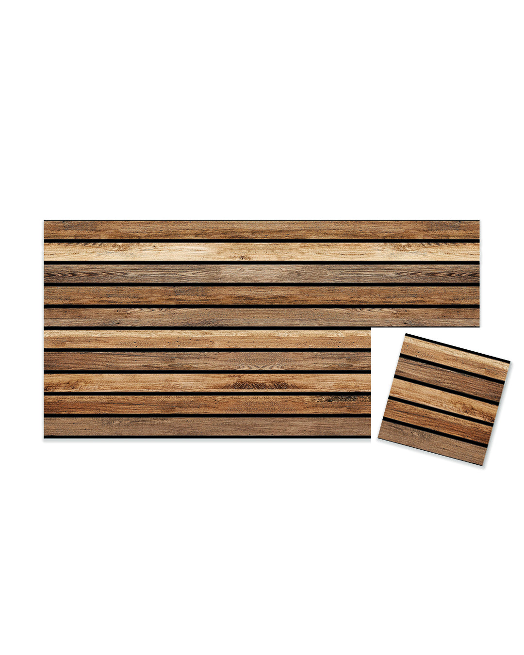 Panelen met houtstriplook Artikel: Donker hout AP-02 Wandbekleding