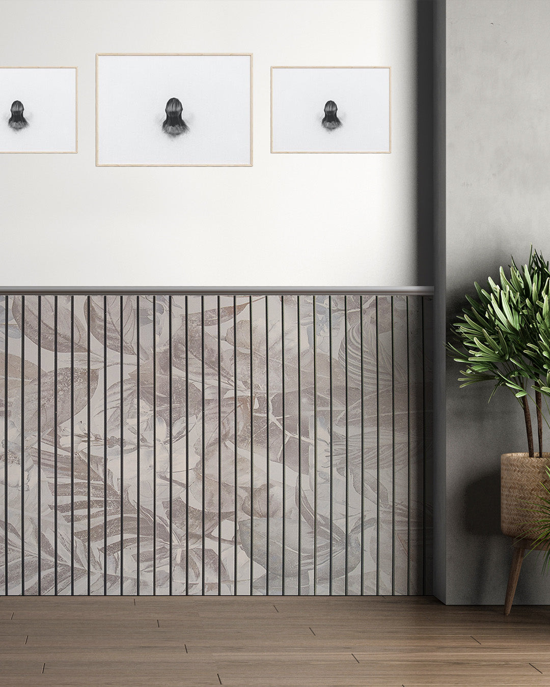 Houtstrip Look Panelen Artikel: AP-02 Wandbekleding 