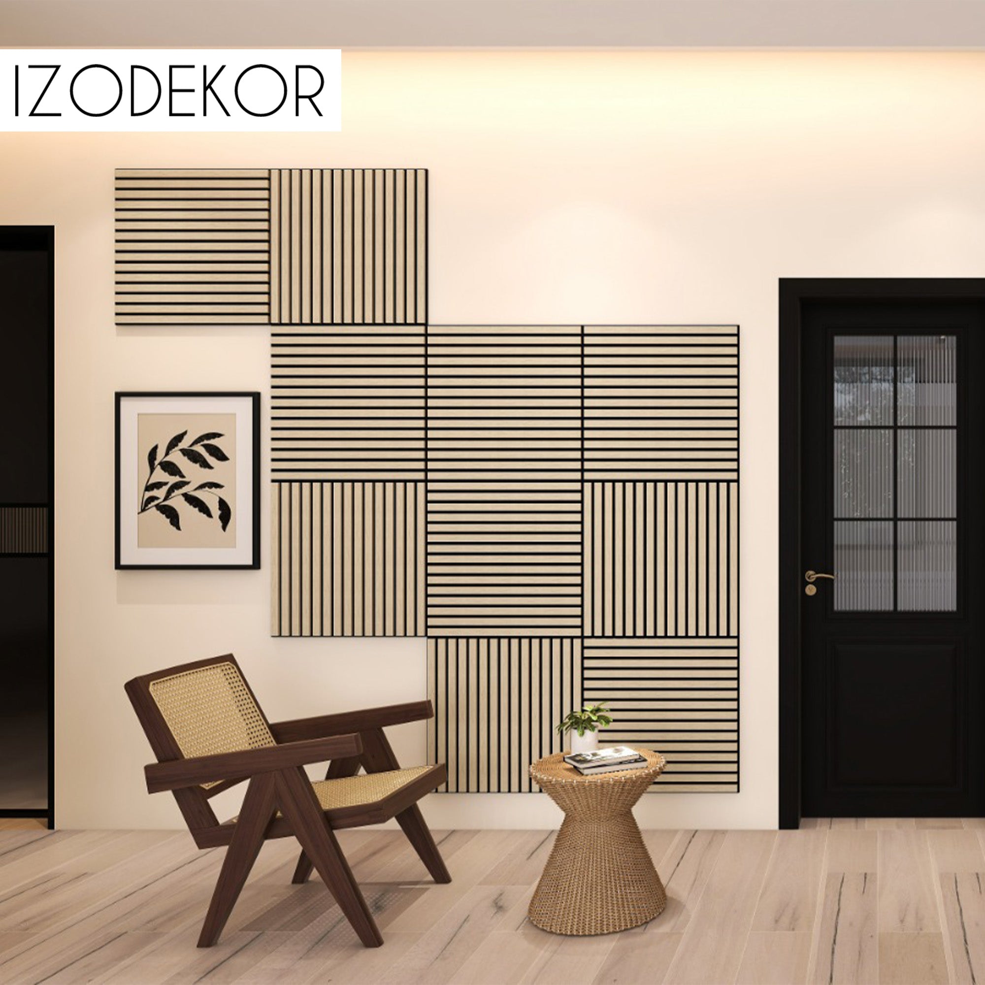 Vintage Acoustic Wood Wall Panels