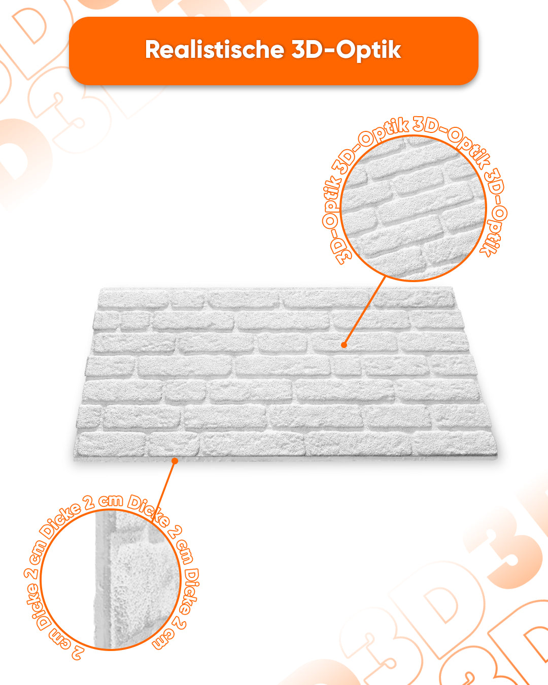 White Snow Artikel: L-1900 Lykienstein Steinoptik Paneel