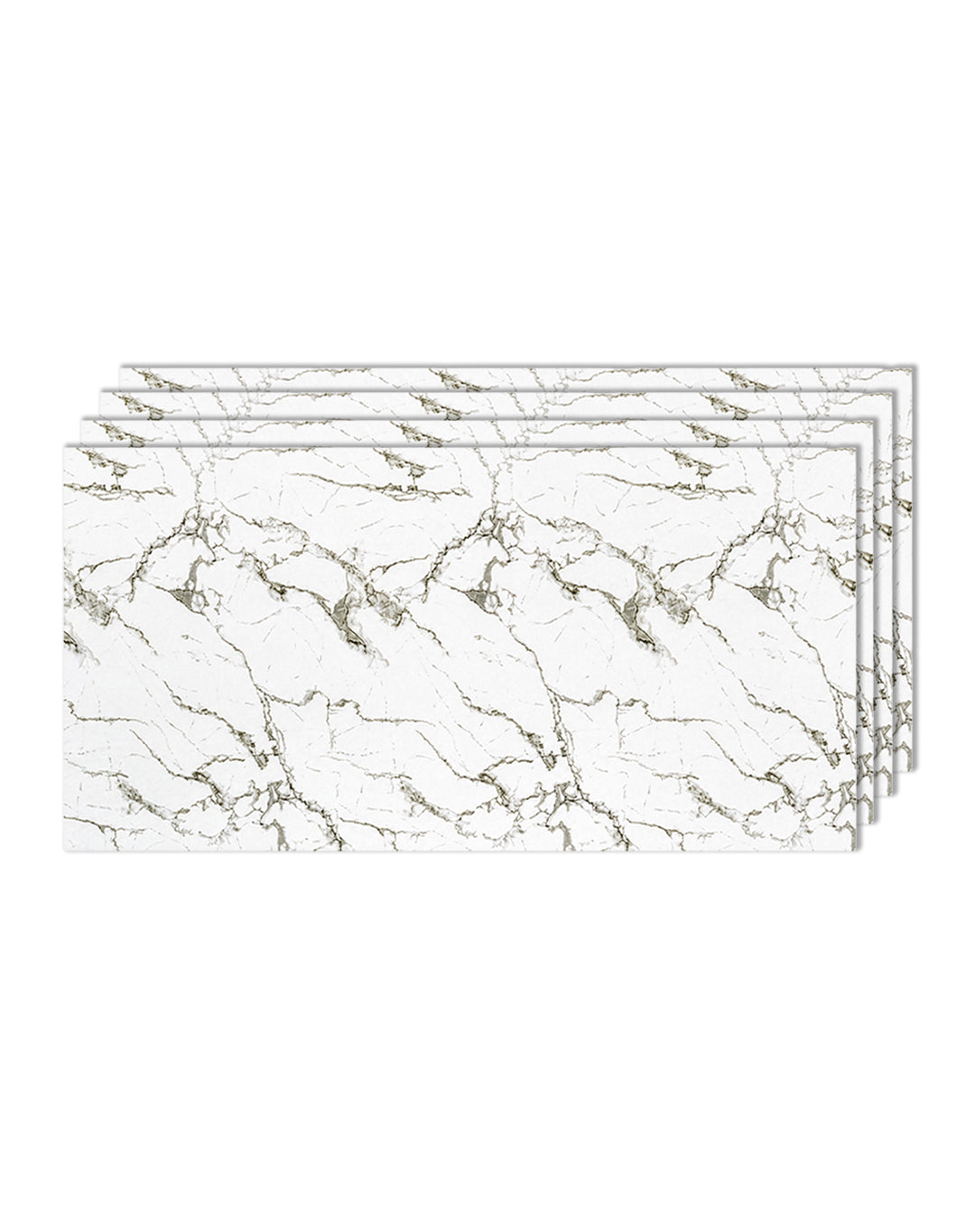 Wandpaneele Marmoroptik 122x260 cm | PVC Marmor Wandverkleidung | Arctic Breeze