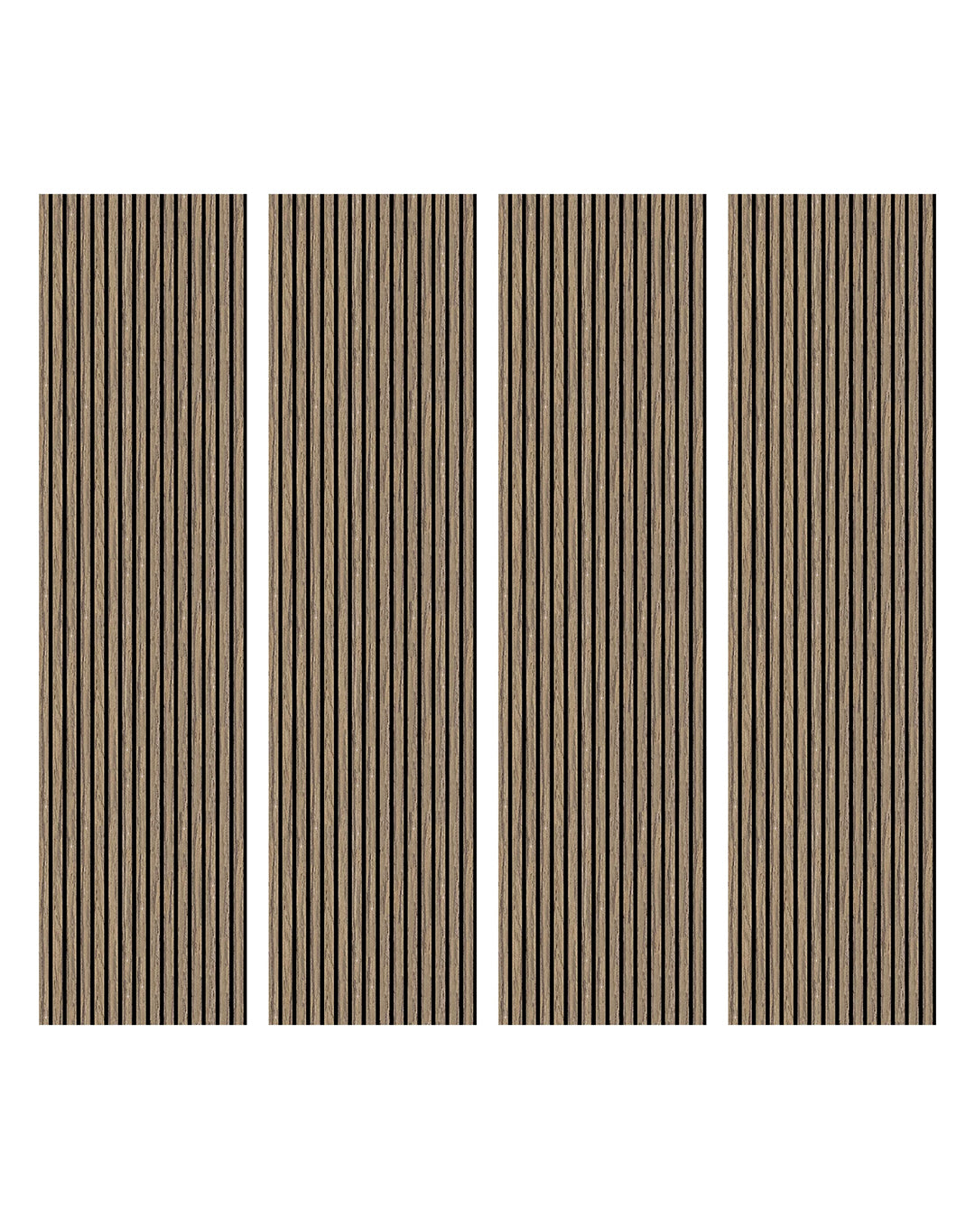 Akoestische wandpanelen van bamboehout