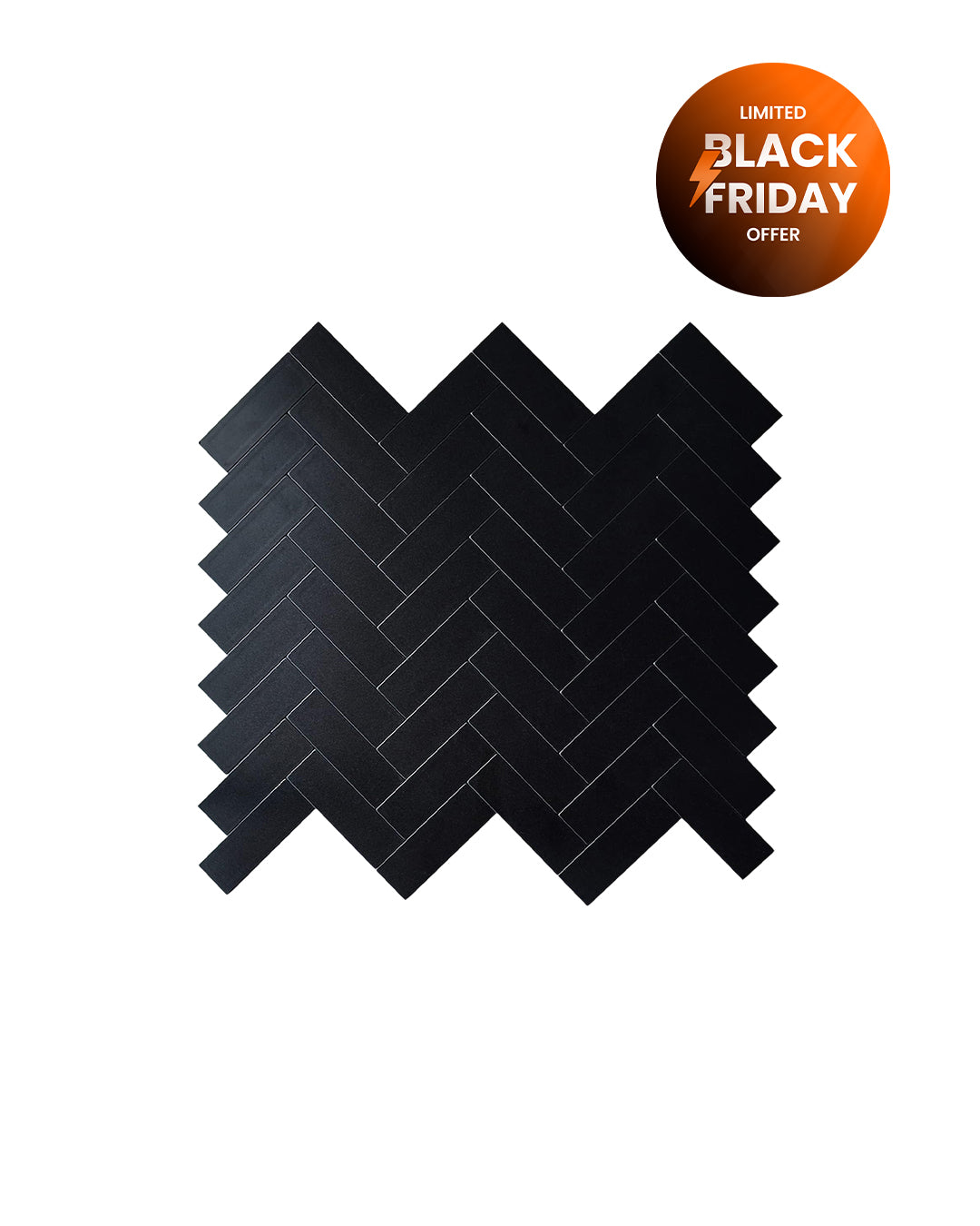 Mosaik-Wandfliesen, selbstklebende Wandfliesen | Black Mosaics  WJ-141