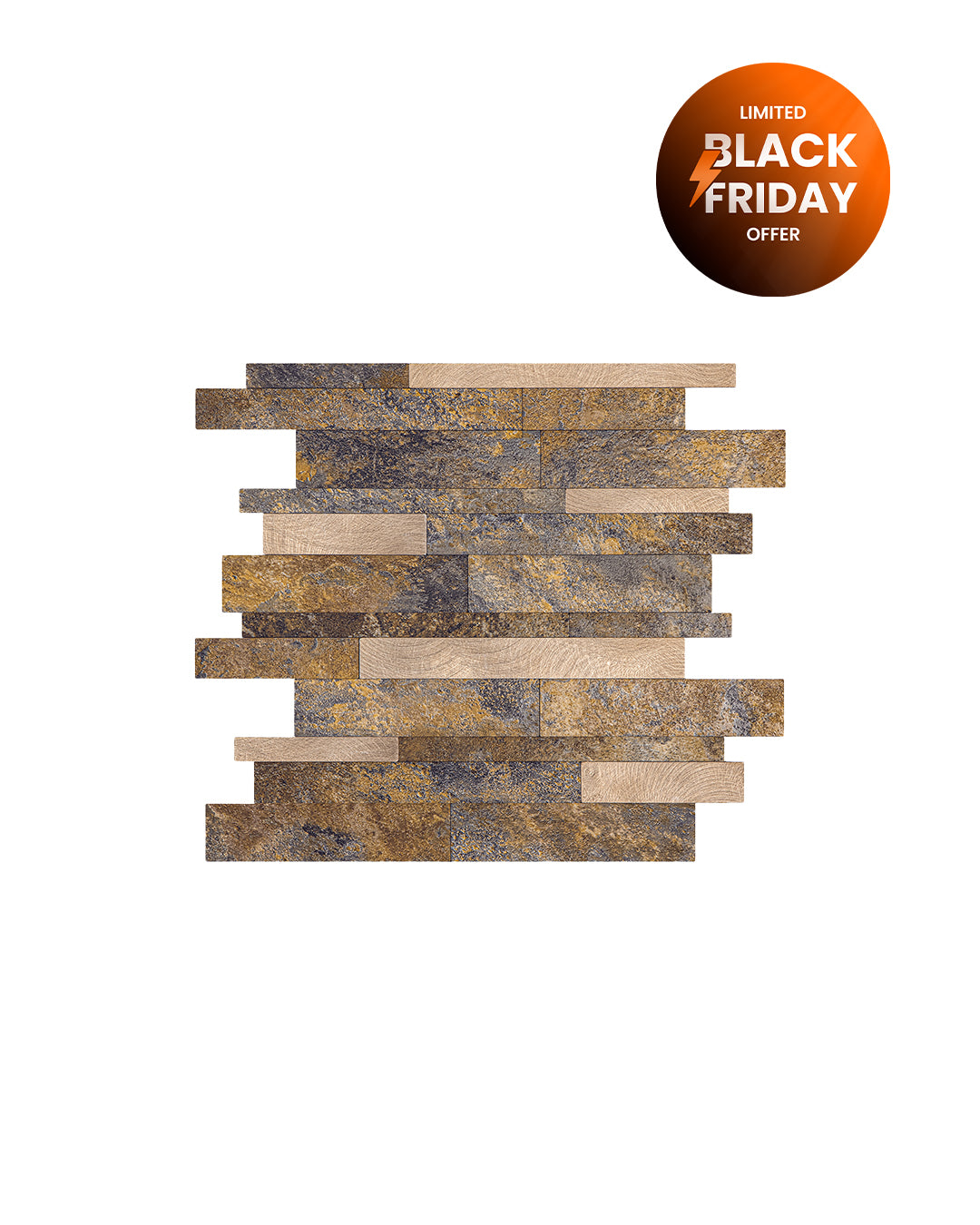 Mosaik-Wandfliesen, selbstklebende Wandfliesen | Nature Painting Mosaics WJS-3145