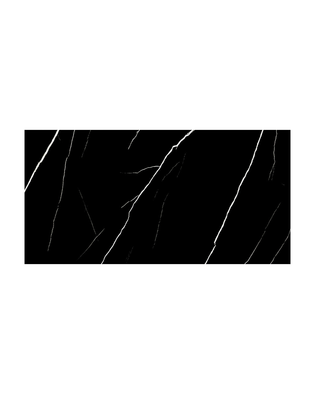 Wandpaneele Marmoroptik 60x120 cm | PVC Marmor Wandverkleidung | Black Lightning V-02