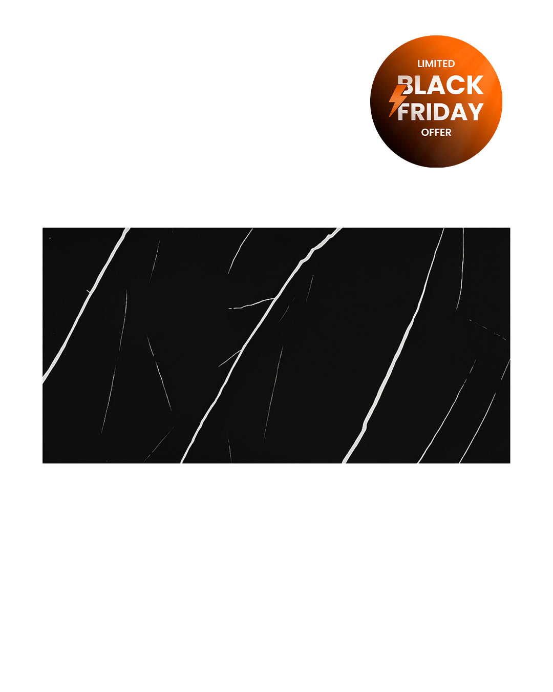 Marmoroptik Alternative zu Badfliese/Black Lightning V-02