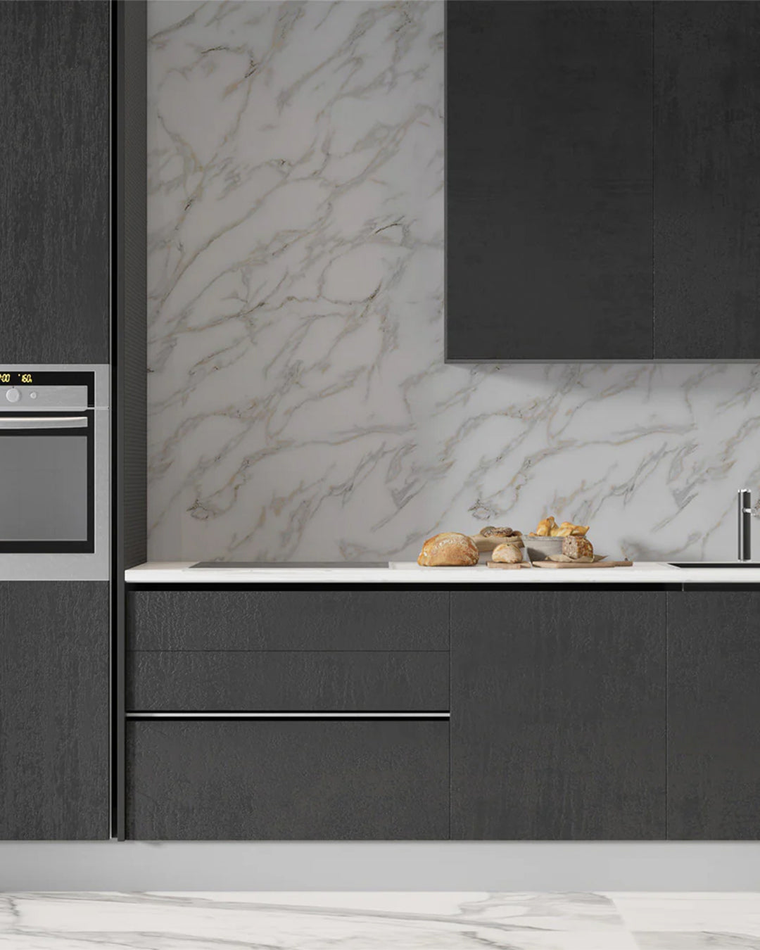 Marble look alternative to bathroom tile/kitchen tile Calacada