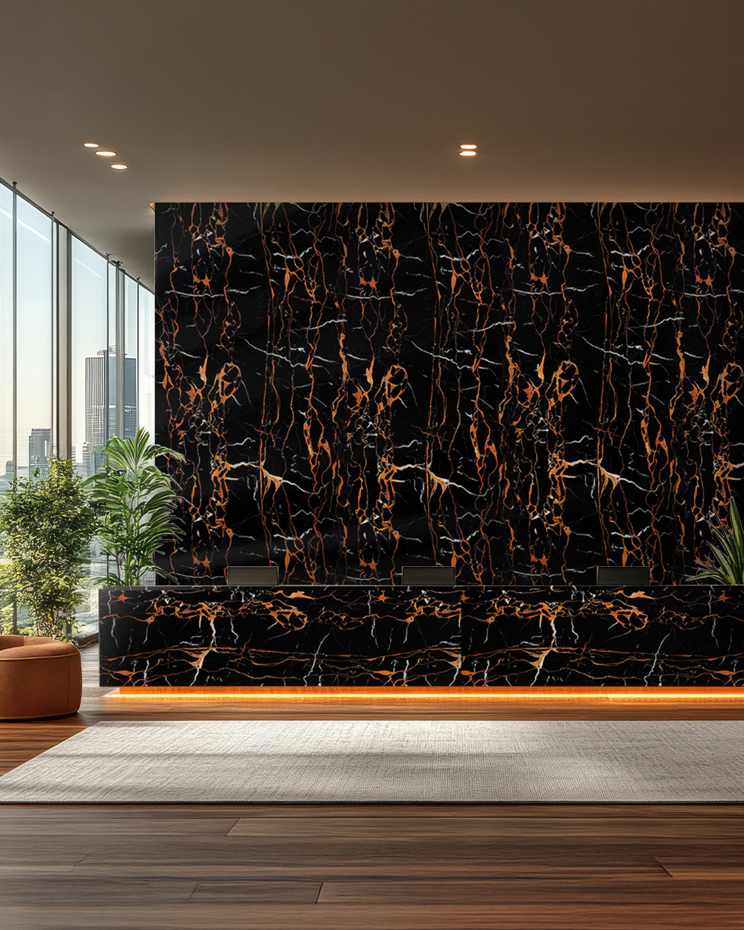 Marmerlook alternatief voor badkamertegels/keukentegels Dragon 122x244 cm 