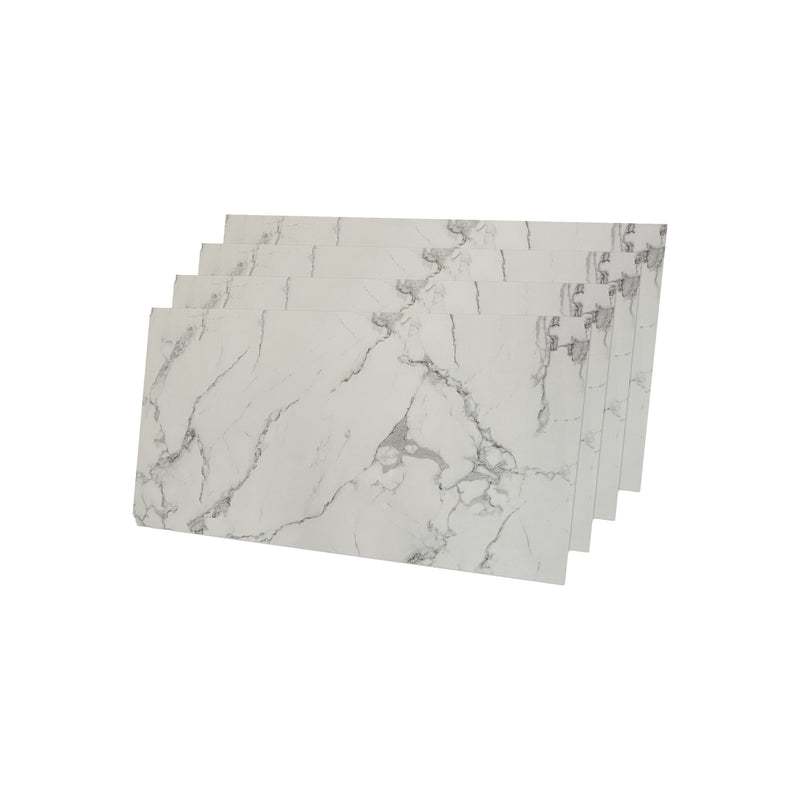 Marmoroptik Alternative zu Badfliese/Küchenfliese Carrara 244x122 cm