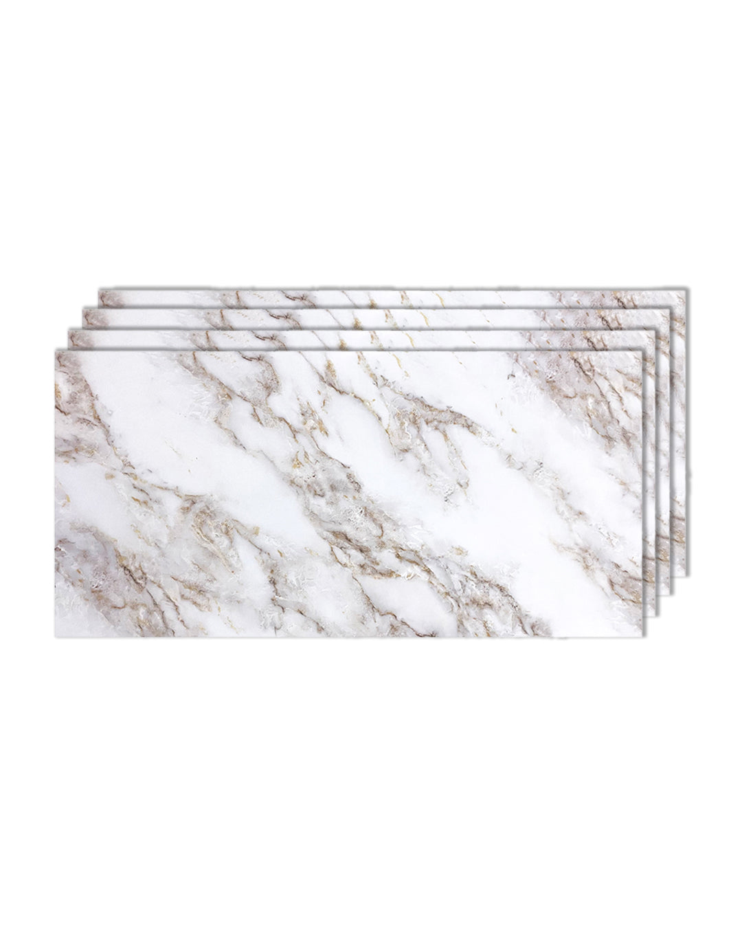Marmerlook alternatief voor badkamertegels/keukentegels Ice Berg Beige 122x244 cm