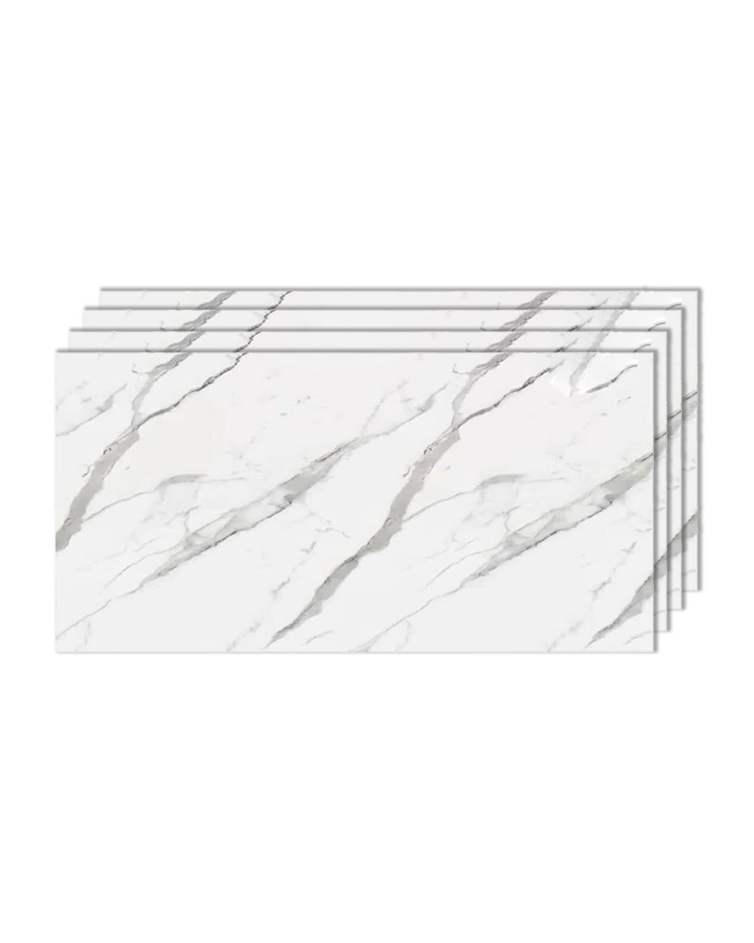 Marmerlook alternatief voor badkamertegels/keukentegels Ice Berg Grey Nieuw 122x244 cm 