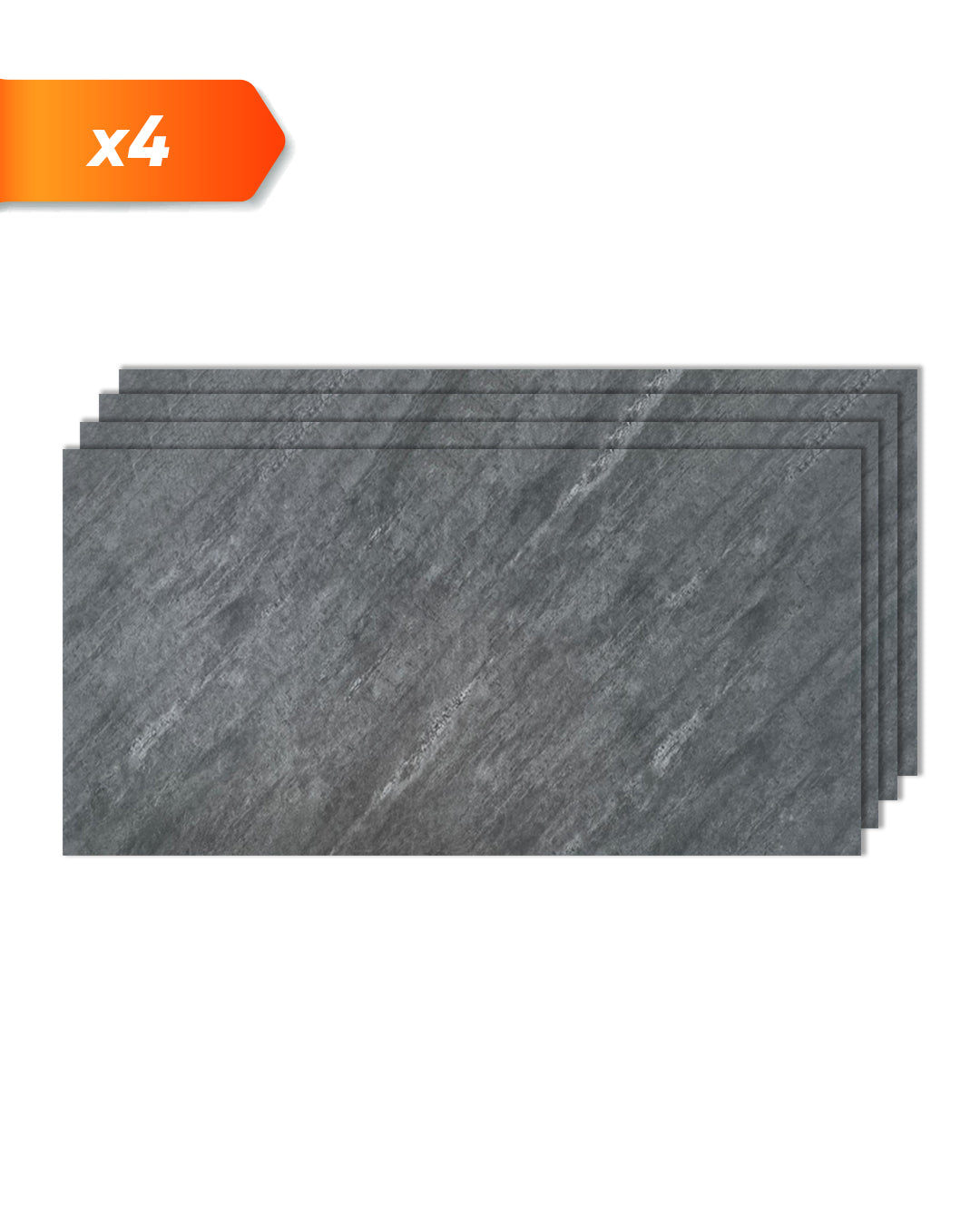 Concrete-look wall panels Alternative to bathroom tile/kitchen tile Iron Hand