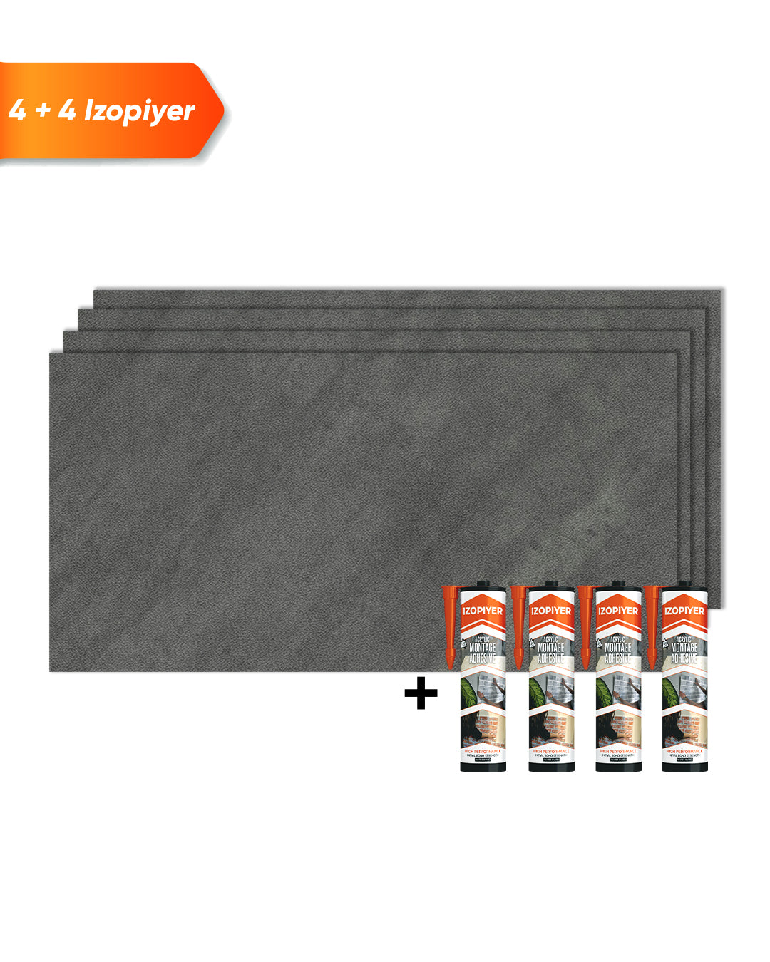 Wandpaneele Marmoroptik 60x120 cm | PVC Marmor Wandverkleidung | Iron Hand