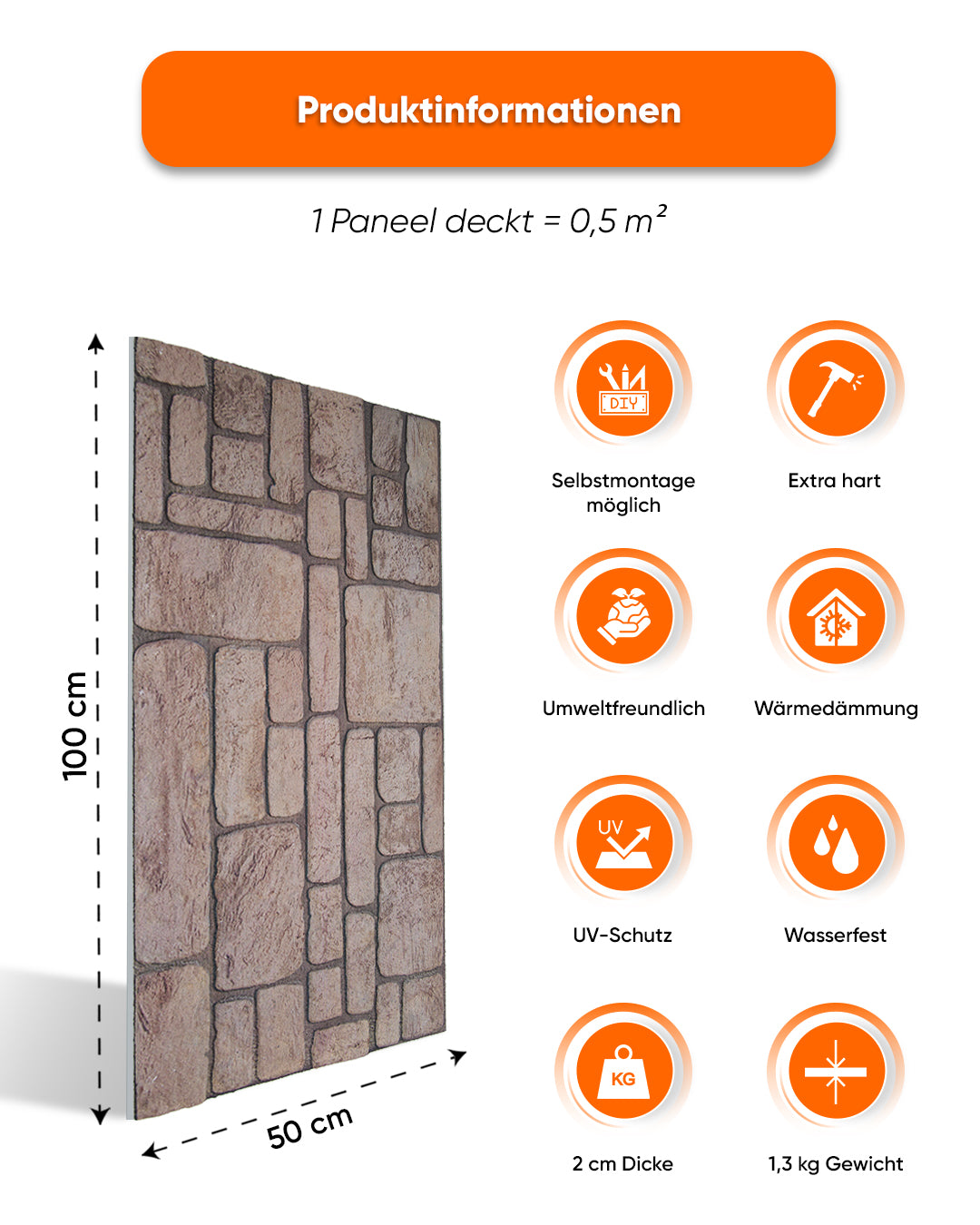 Ancient Traces Artikel: K-03 Gemischte Wandverkleidung