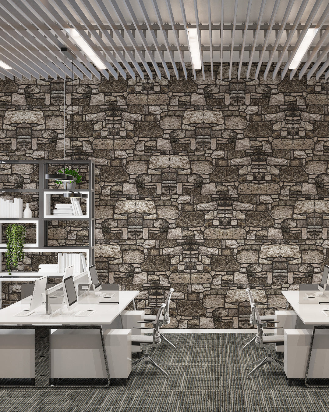 Backyard Item: K-04 Mixed Stone Effect Panel 