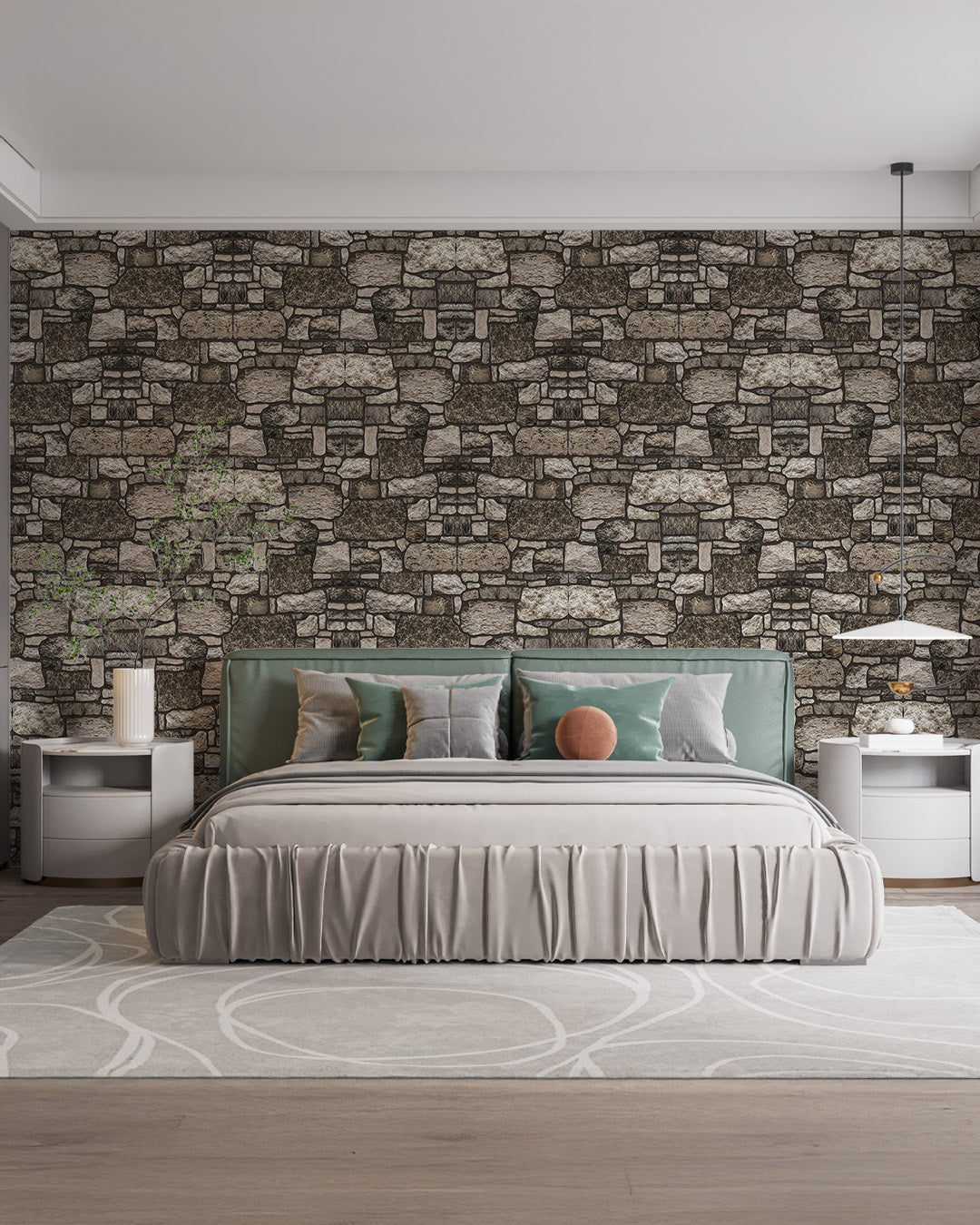 Backyard Item: K-04 Mixed Stone Effect Panel 