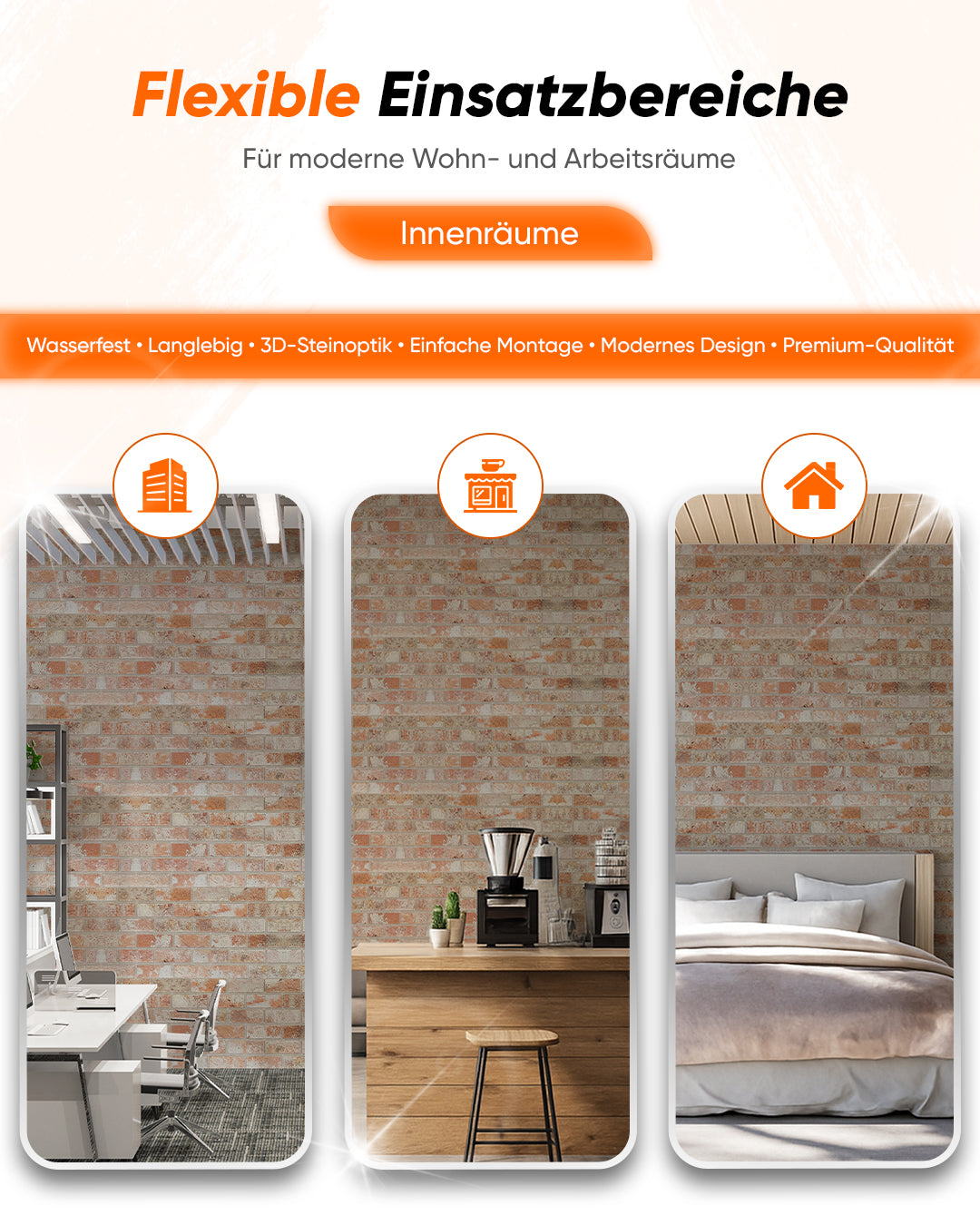 Stone House Item: T-1913 Brick Wall Cladding 