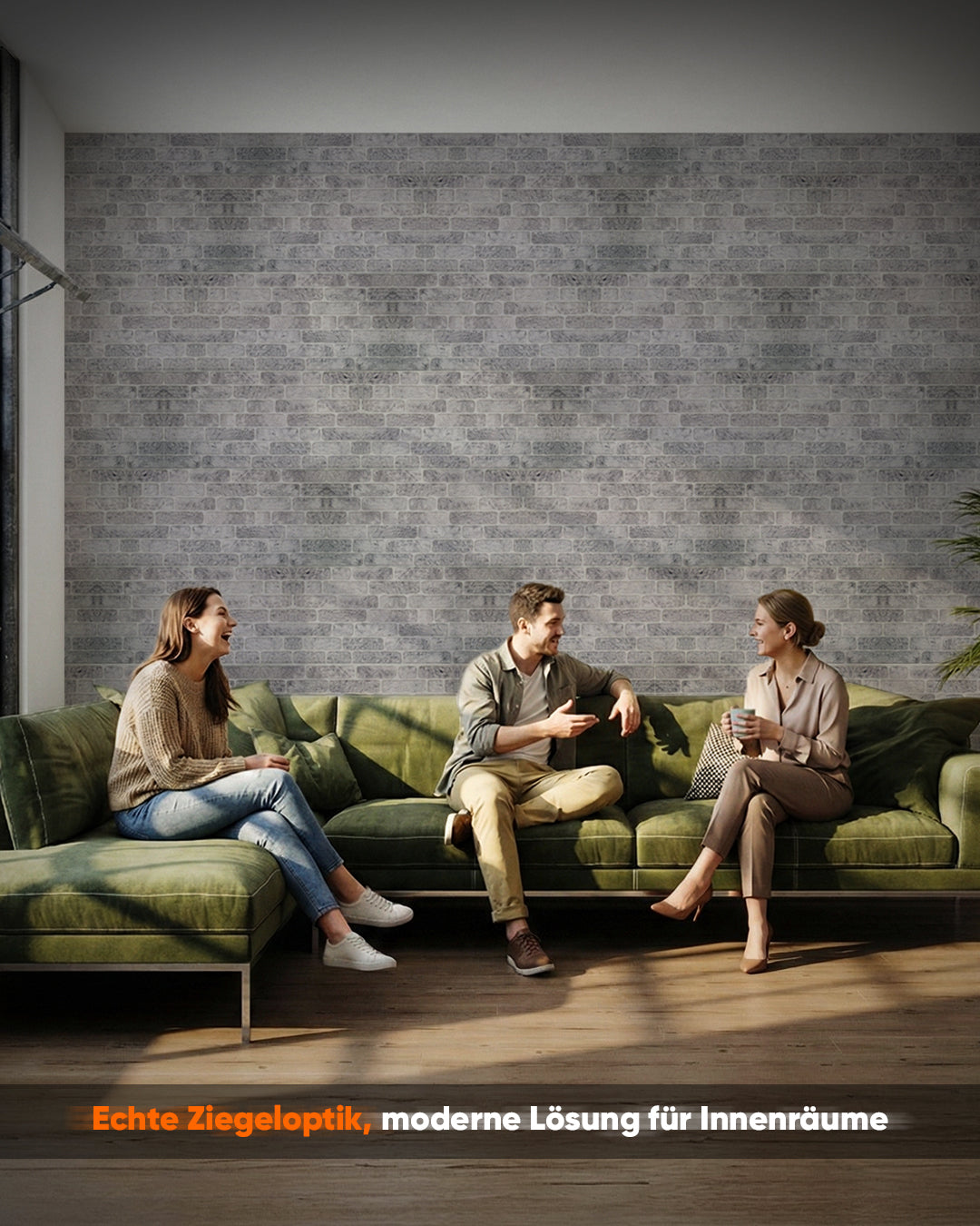 White Grey L-1702 – Wandverkleidung Steinoptik | 3D Wandpaneele aus Styropor