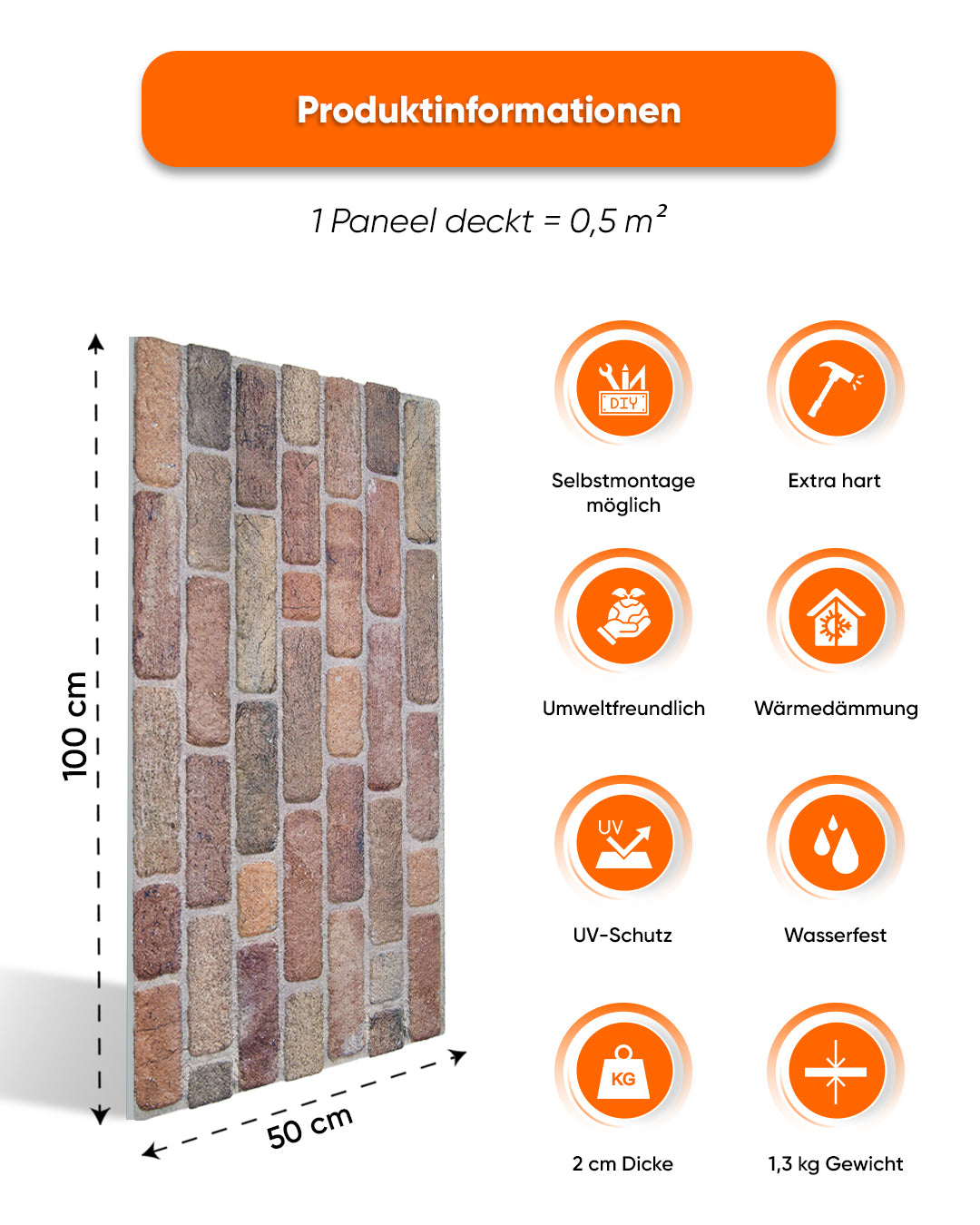 Cross Town L-1713 – Wandverkleidung Steinoptik | 3D Wandpaneele aus Styropor
