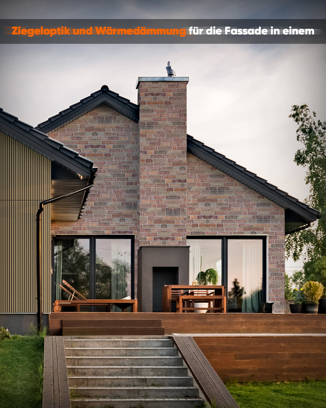 Wandverkleidung Steinoptik 50×100×2 cm | 3D Wandpaneele aus Styropor - Cross Town L-1713