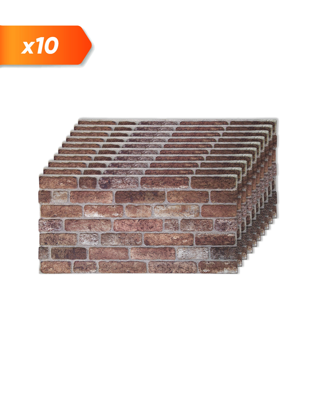 Wandverkleidung Steinoptik 50×100×2 cm | 3D Wandpaneele aus Styropor - Old Castle L-1907