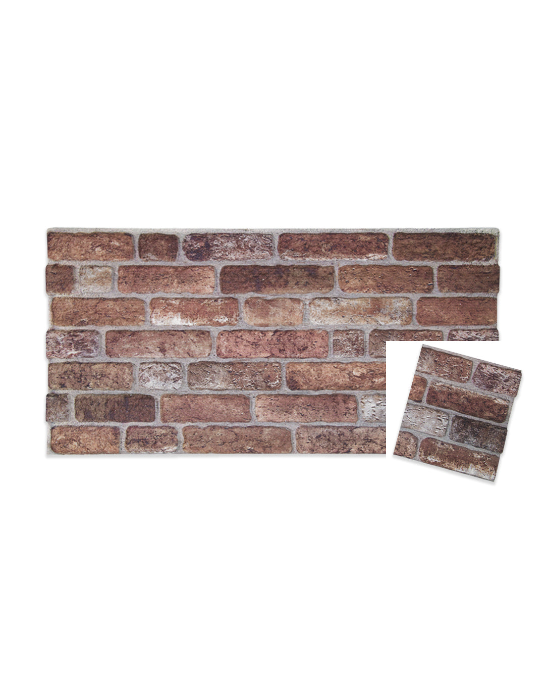 Wandverkleidung Steinoptik 50×100×2 cm | 3D Wandpaneele aus Styropor - Old Castle L-1907