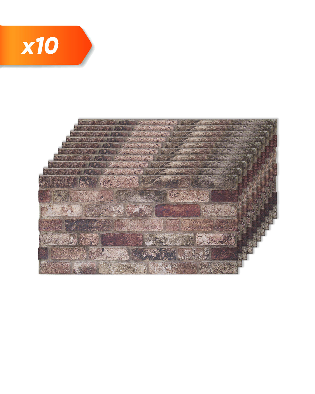 Wandverkleidung Steinoptik 50×100×2 cm | 3D Wandpaneele aus Styropor - Sandsturm L-1924