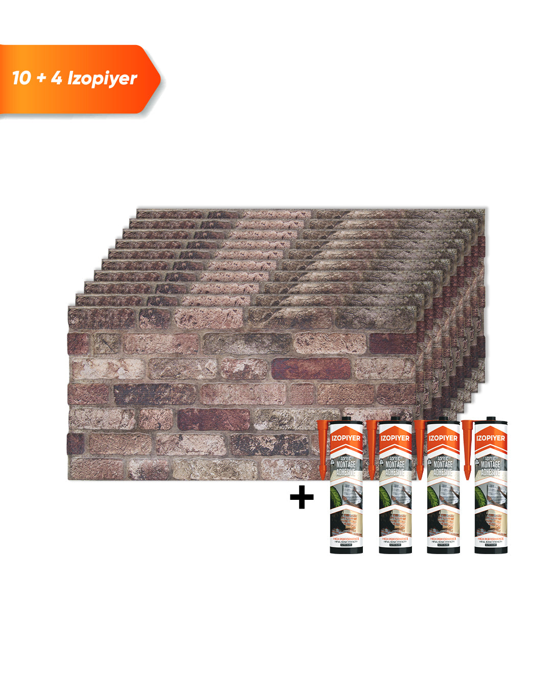 Wandverkleidung Steinoptik 50×100×2 cm | 3D Wandpaneele aus Styropor - Sandsturm L-1924