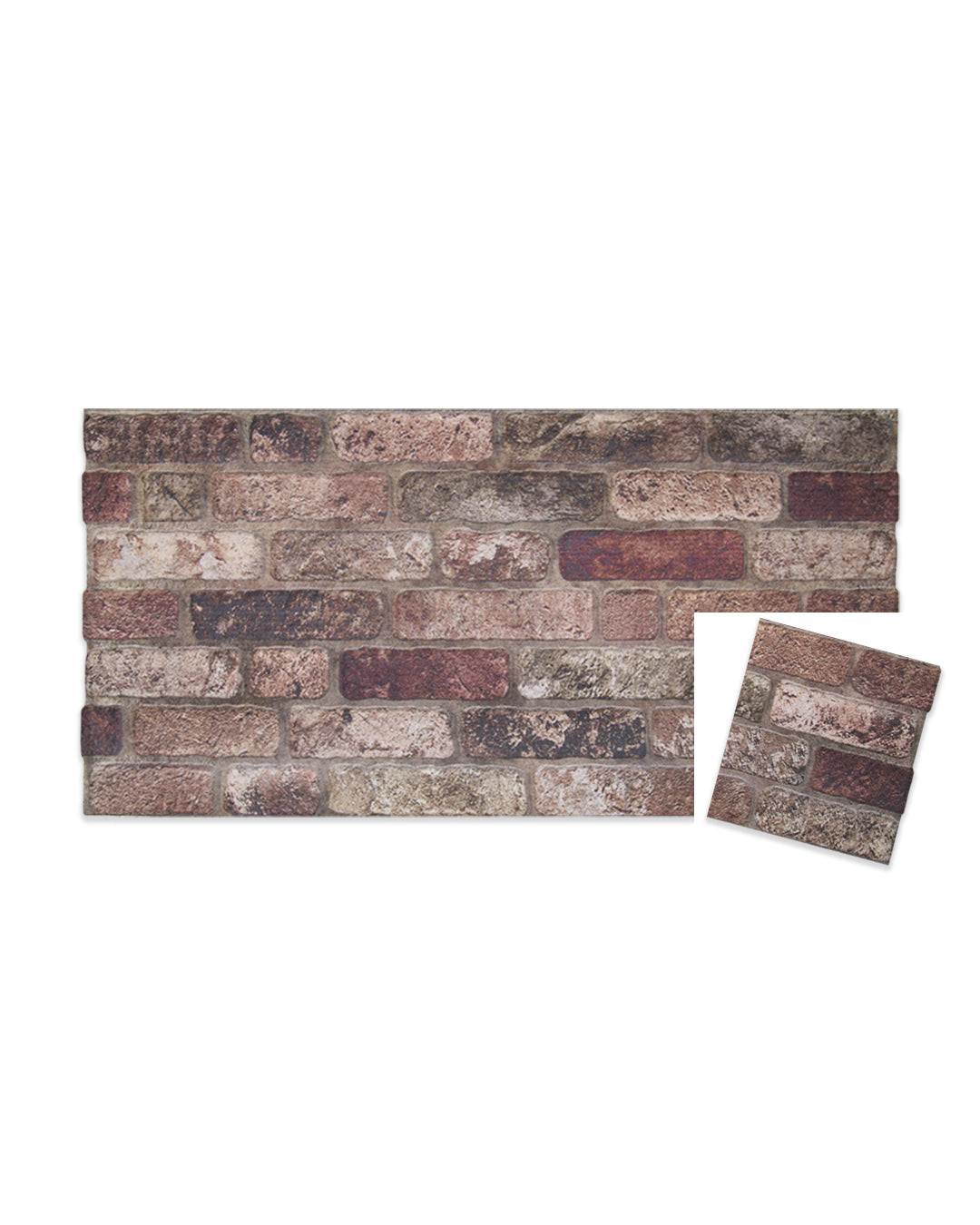 Wandverkleidung Steinoptik 50×100×2 cm | 3D Wandpaneele aus Styropor - Sandsturm L-1924