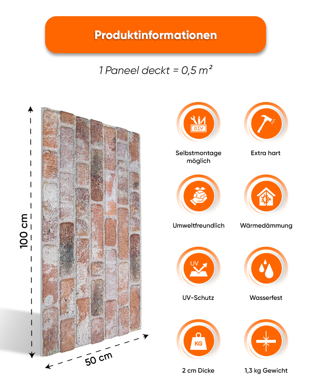 Old Temple L-1925 – Wandverkleidung Steinoptik | 3D Wandpaneele aus Styropor