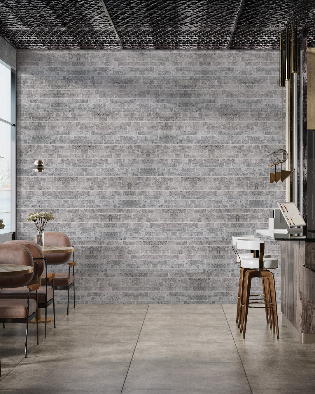 White Grey Artilel: L-1702 Lykienstein Wandverkleidung