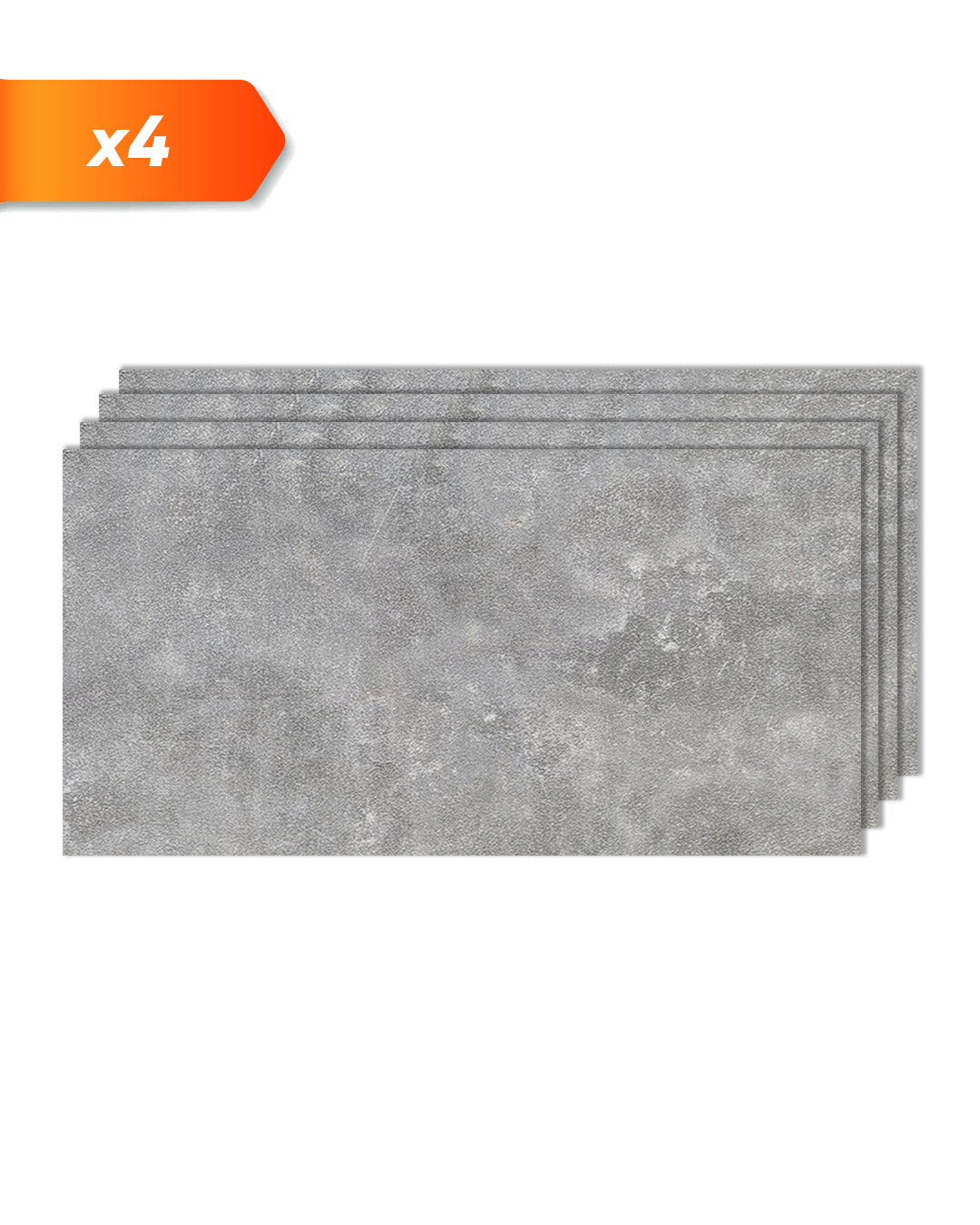 Wandpaneele Marmoroptik 122x260 cm | PVC Marmor Wandverkleidung | Moonwalk Matte